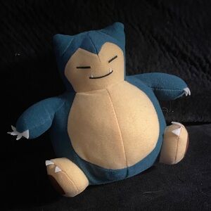 Blue Snorlax Pokémon Plush Toy